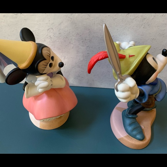 WDCC Brave Little Taylor Mickey Mouse and Princess Minnie - Picture 3 of 12